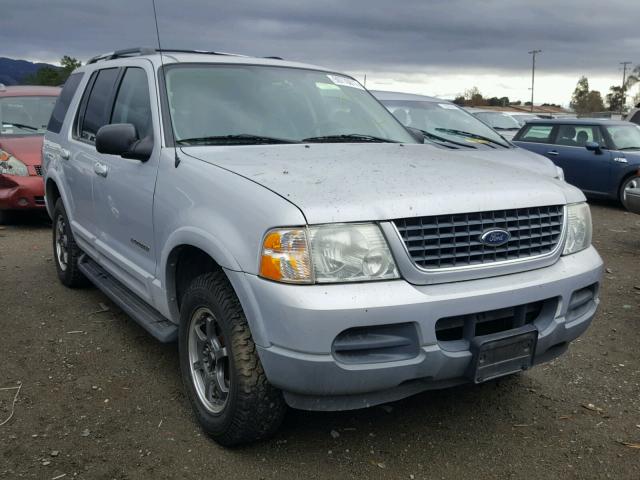 1FMDU73E42UA15615 - 2002 FORD EXPLORER X SILVER photo 1