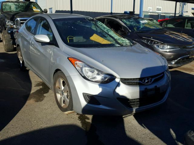 KMHDH4AE6DU894964 - 2013 HYUNDAI ELANTRA GL SILVER photo 1