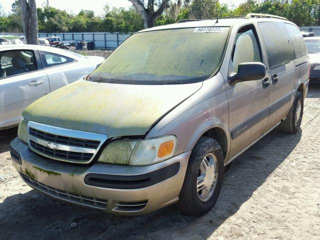 1GNDX03E21D283846 - 2001 CHEVROLET VENTURE SILVER photo 2