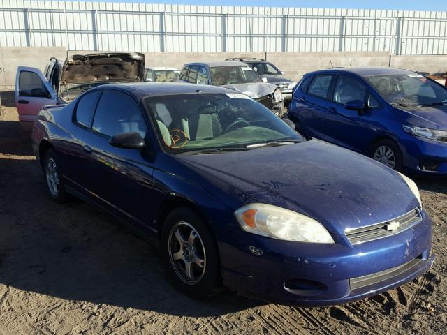 2G1WM15K569251943 - 2006 CHEVROLET MONTE CARL BLUE photo 1