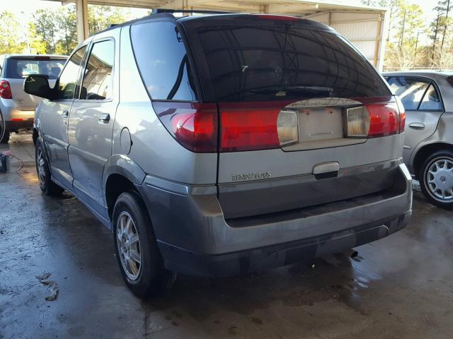 3G5DA03E94S551376 - 2004 BUICK RENDEZVOUS SILVER photo 3