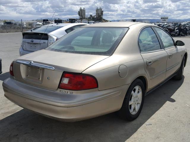 1MEHM55S41A614204 - 2001 MERCURY SABLE LS P GOLD photo 4