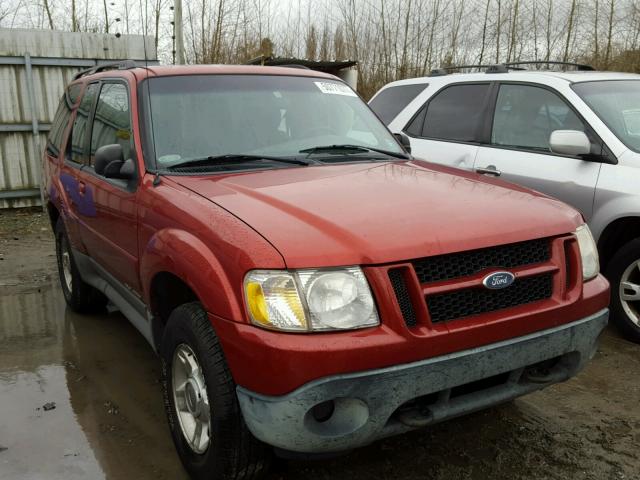 1FMYU70EX1UC67440 - 2001 FORD EXPLORER S RED photo 1