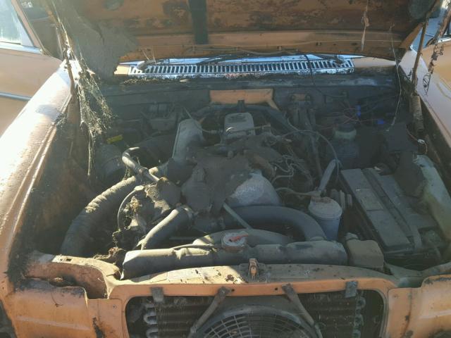 11511412051502 - 1976 MERCEDES-BENZ 300 D ORANGE photo 7