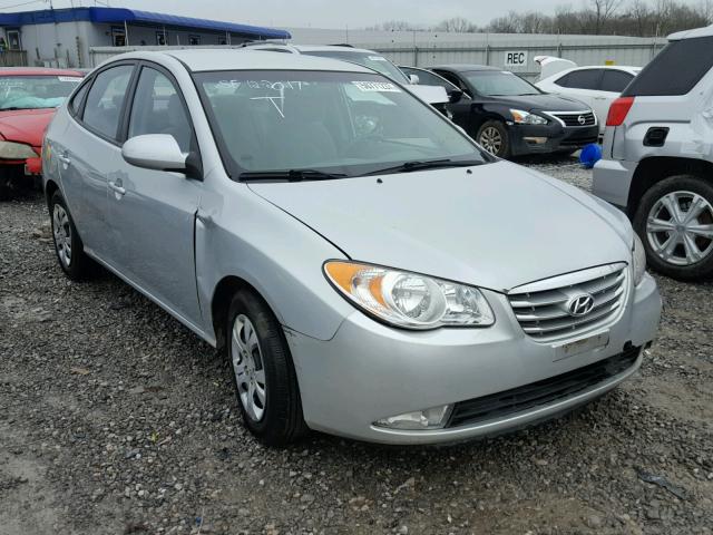 KMHDU4AD8AU047555 - 2010 HYUNDAI ELANTRA BL SILVER photo 1