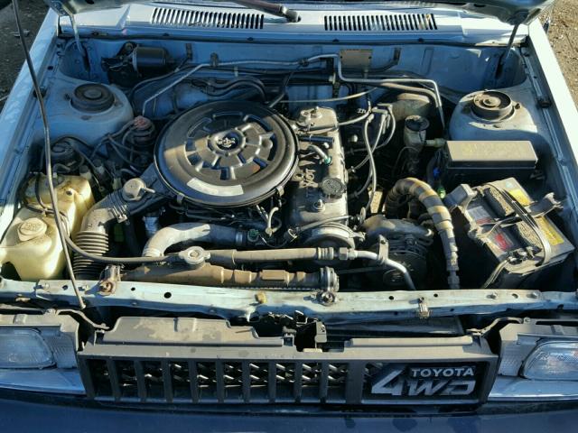 JT2AL35W5E0150292 - 1984 TOYOTA TERCEL SR5 BLUE photo 7