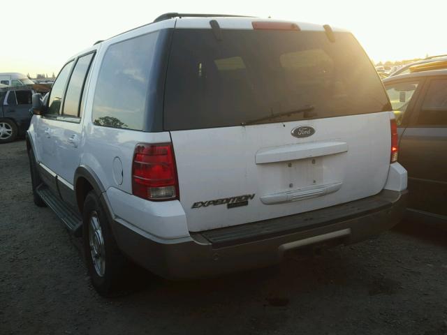 1FMFU17L03LA71900 - 2003 FORD EXPEDITION WHITE photo 3