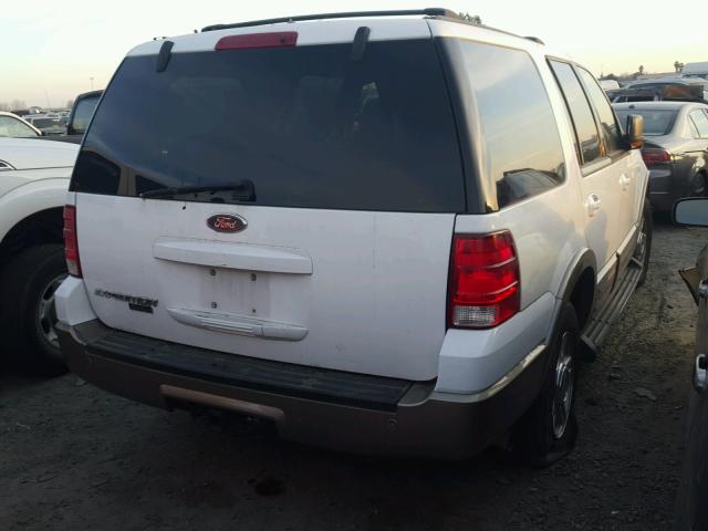 1FMFU17L03LA71900 - 2003 FORD EXPEDITION WHITE photo 4