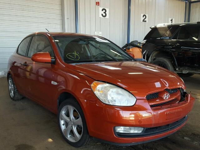 KMHCN36C08U076934 - 2008 HYUNDAI ACCENT SE RED photo 1