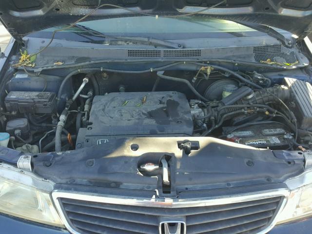 2HKRL1863YH519152 - 2000 HONDA ODYSSEY EX BLUE photo 7