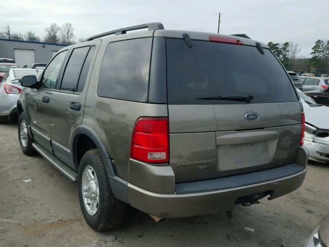 1FMZU73K93ZA23466 - 2003 FORD EXPLORER X BROWN photo 3