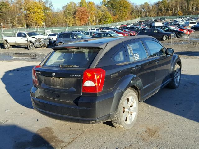 1B3CB3HA0AD566211 - 2010 DODGE CALIBER MA BLACK photo 4