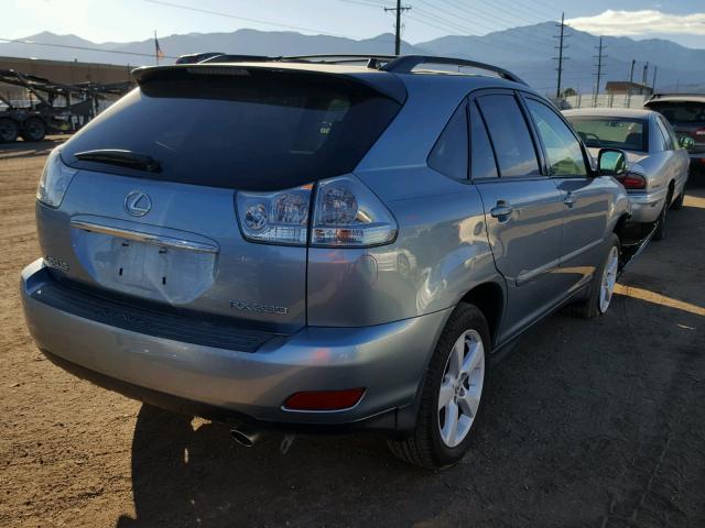 2T2HA31U76C093984 - 2006 LEXUS RX 330 BLUE photo 4