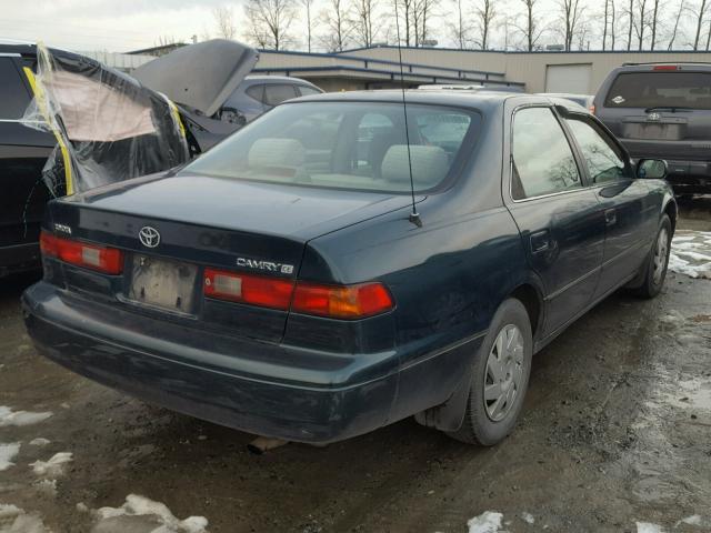 4T1BG22KXVU060636 - 1997 TOYOTA CAMRY CE BLUE photo 4