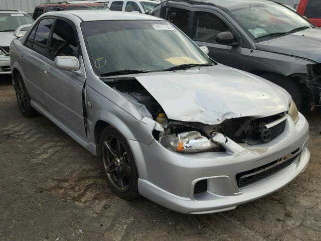 JM1BJ227630649897 - 2003 MAZDA PROTEGE SP SILVER photo 1