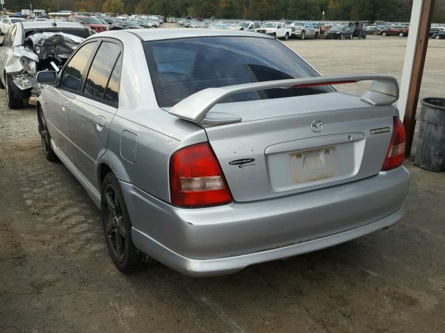 JM1BJ227630649897 - 2003 MAZDA PROTEGE SP SILVER photo 3