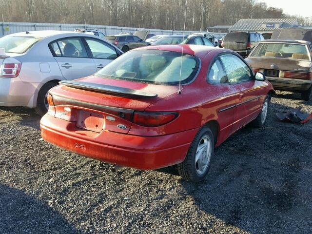 3FAKP1136XR107332 - 1999 FORD ESCORT ZX2 RED photo 4