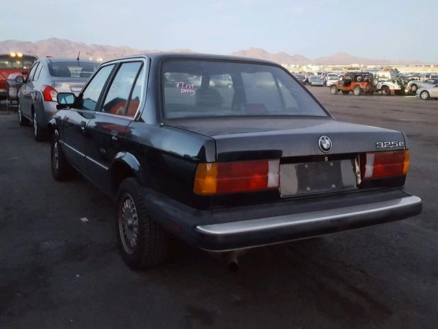 WBAAE5407G1506357 - 1986 BMW 325 E BLACK photo 3