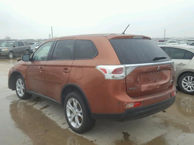 JA4AD3A38FZ013581 - 2015 MITSUBISHI OUTLANDER BROWN photo 3