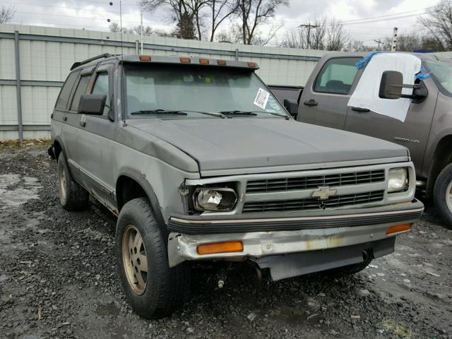 1GNDT13Z2N2114254 - 1992 CHEVROLET BLAZER S10 GRAY photo 1