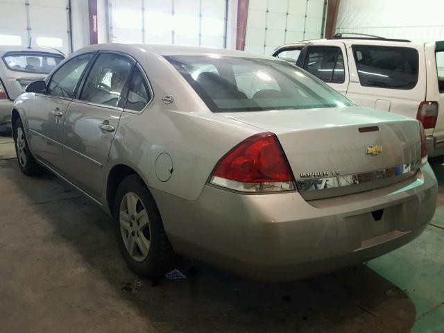 2G1WB58K769287691 - 2006 CHEVROLET IMPALA LS SILVER photo 3