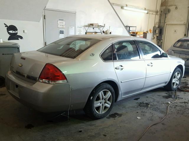 2G1WB58K769287691 - 2006 CHEVROLET IMPALA LS SILVER photo 4