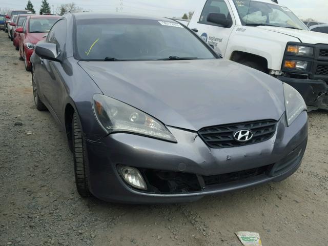 KMHHT6KD4BU063915 - 2011 HYUNDAI GENESIS CO GRAY photo 1