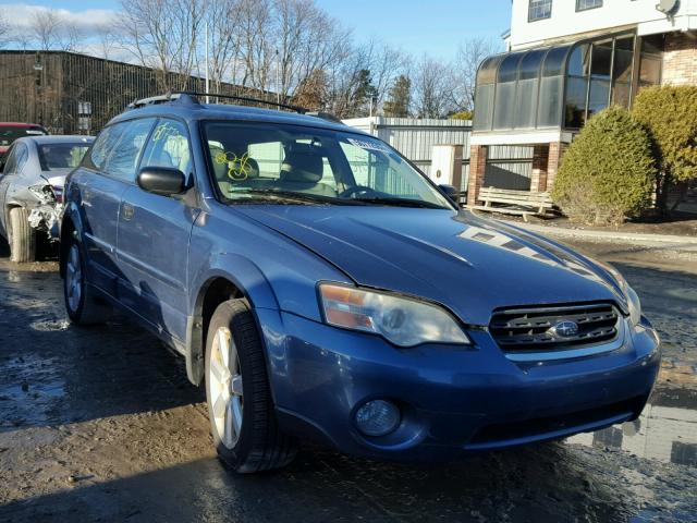 4S4BP61C277333152 - 2007 SUBARU LEGACY OUT BLUE photo 1