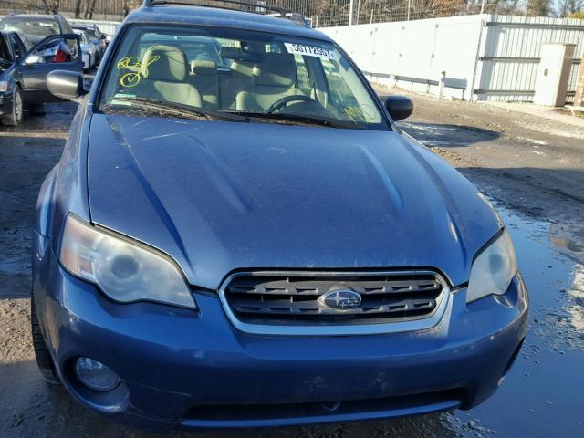 4S4BP61C277333152 - 2007 SUBARU LEGACY OUT BLUE photo 9