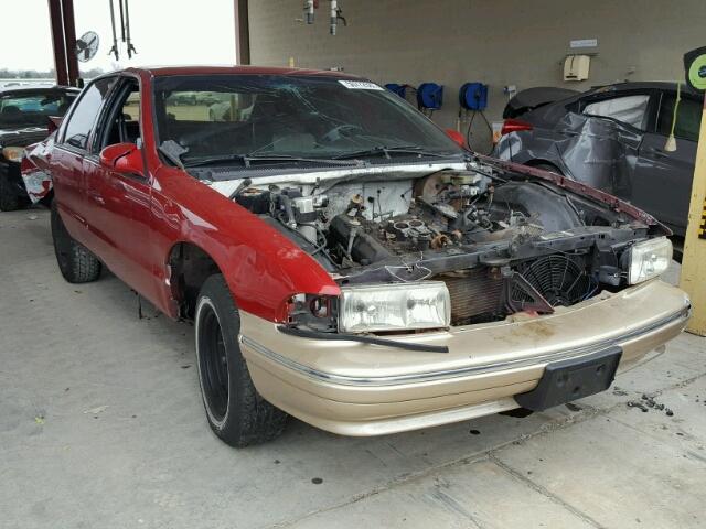 1G1BL52WXSR141194 - 1995 CHEVROLET CAPRICE CL RED photo 1