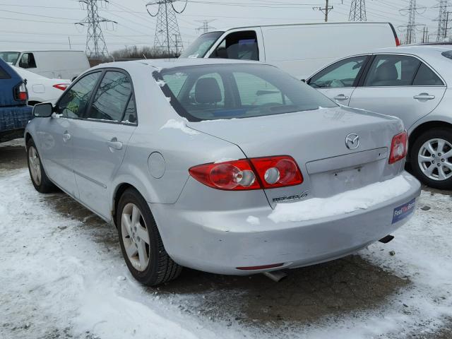 1YVFP80D335M12065 - 2003 MAZDA 6 S SILVER photo 3