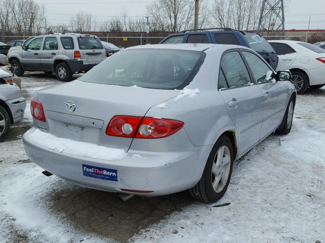 1YVFP80D335M12065 - 2003 MAZDA 6 S SILVER photo 4