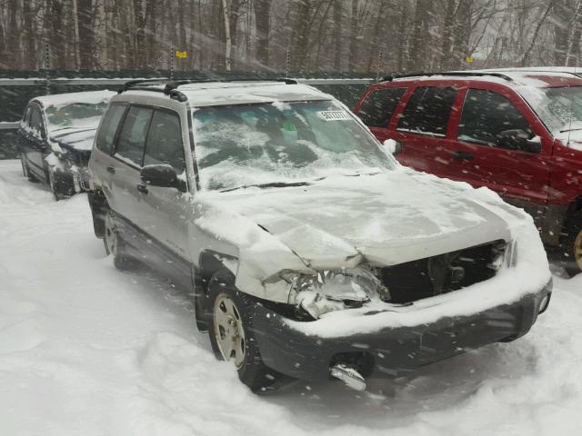 JF1SF63551H761911 - 2001 SUBARU FORESTER L GRAY photo 1