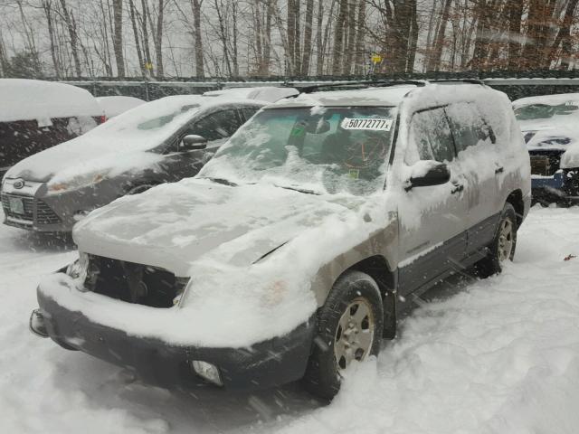 JF1SF63551H761911 - 2001 SUBARU FORESTER L GRAY photo 2