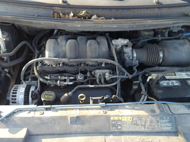 2FMDA53463BA09200 - 2003 FORD WINDSTAR S BLUE photo 7