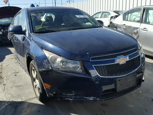 1G1PF5S98B7172334 - 2011 CHEVROLET CRUZE LT BLUE photo 1