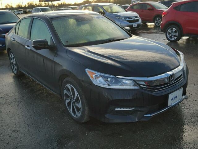 1HGCR2F91HA216886 - 2017 HONDA ACCORD EXL BLACK photo 1