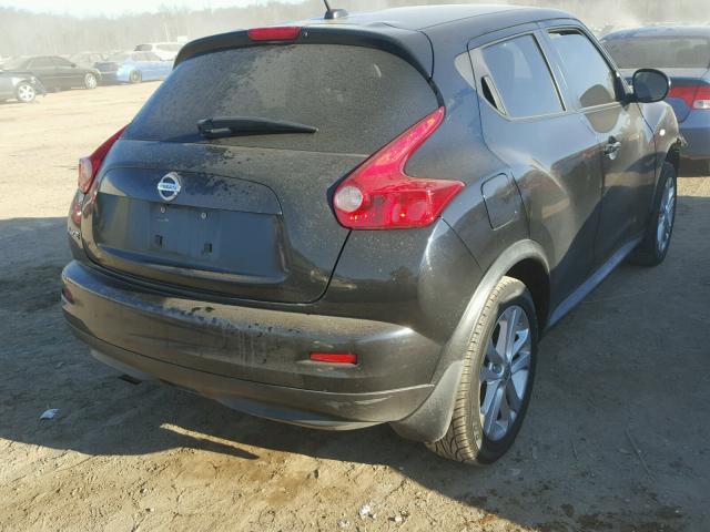 JN8AF5MVXCT121650 - 2012 NISSAN JUKE S BLACK photo 4