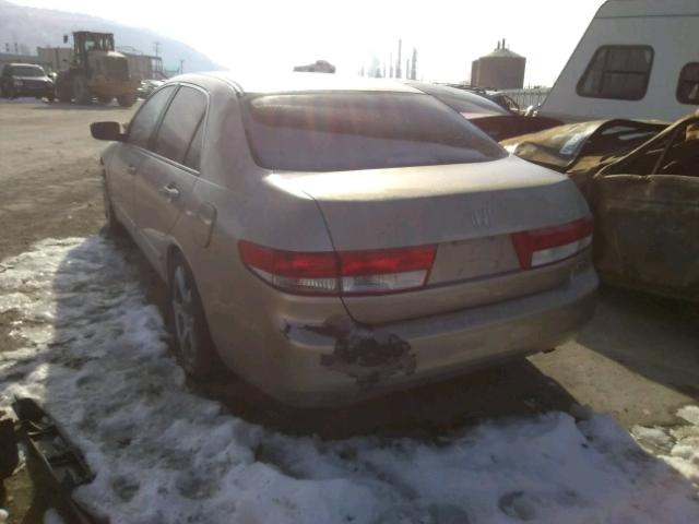 1HGCM66593A059443 - 2003 HONDA ACCORD EX GOLD photo 3