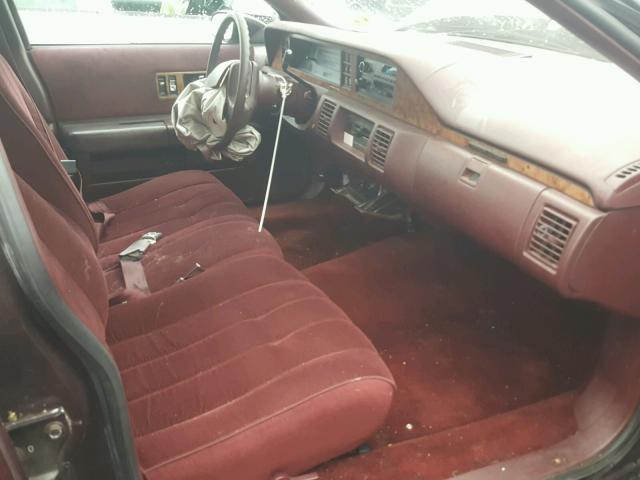 1G1BL53E2PW107457 - 1993 CHEVROLET CAPRICE CL MAROON photo 5