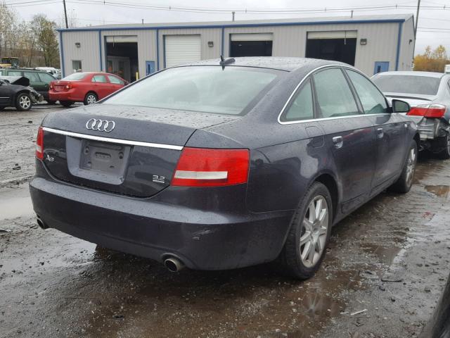 WAUDG74F45N077871 - 2005 AUDI A6 3.2 QUA GRAY photo 4