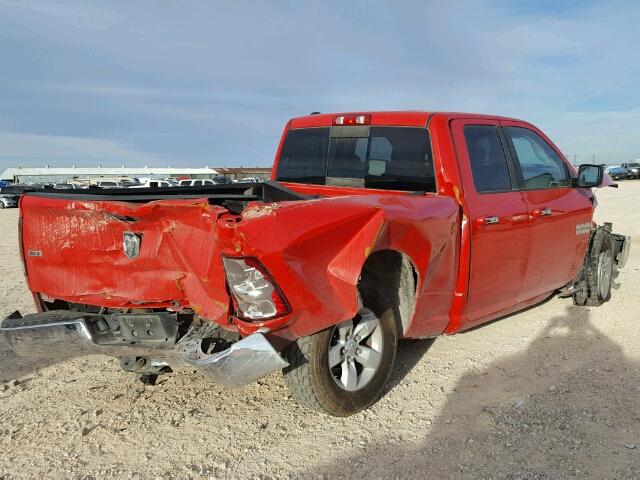 1C6RR6GT1ES255047 - 2014 RAM 1500 SLT RED photo 4