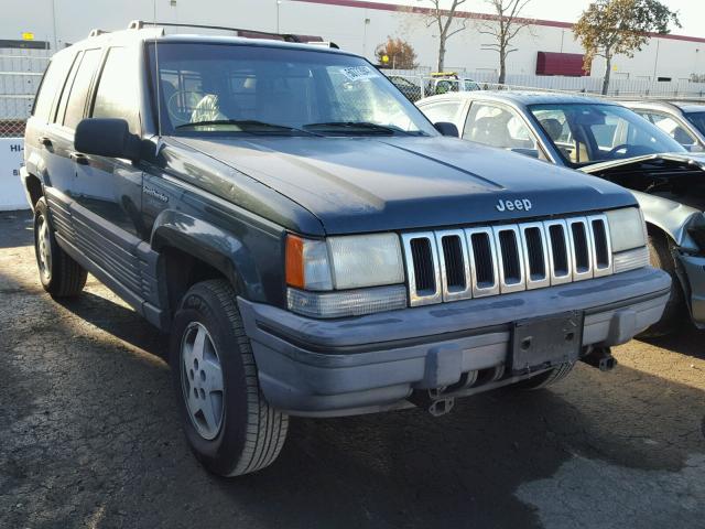 1J4GZ58S1SC650622 - 1995 JEEP GRAND CHER GREEN photo 1