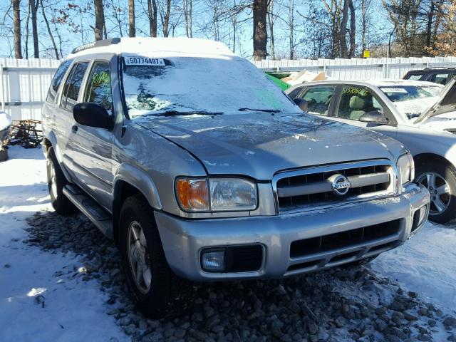 JN8DR09Y62W713442 - 2002 NISSAN PATHFINDER SILVER photo 9