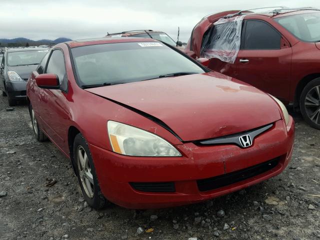 1HGCM72633A015409 - 2003 HONDA ACCORD EX RED photo 1