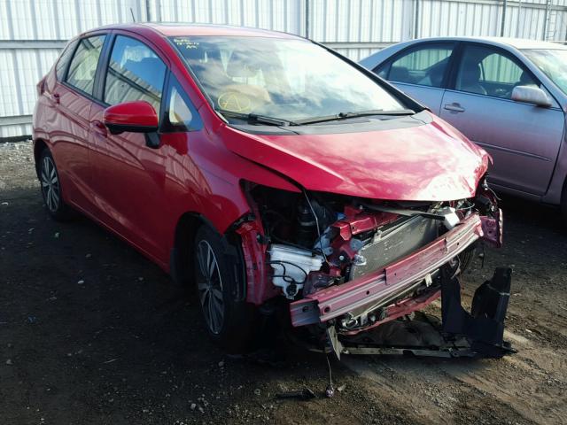 JHMGK5H73GX019634 - 2016 HONDA FIT EX RED photo 1