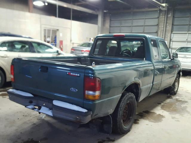 1FTCR14X5TPA91519 - 1996 FORD RANGER SUP GREEN photo 4