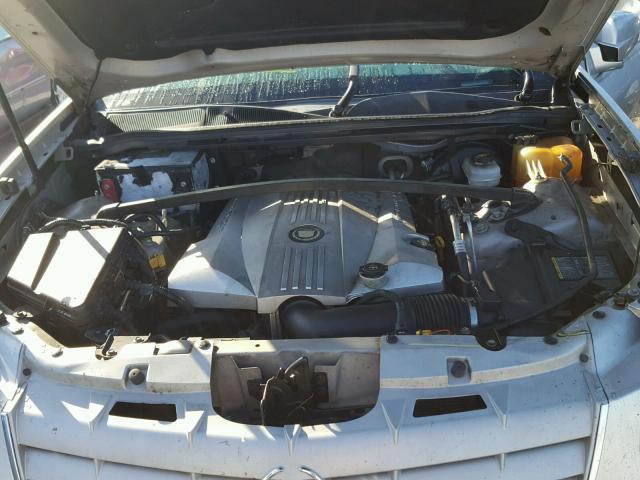 1GYEE63A460220937 - 2006 CADILLAC SRX SILVER photo 7