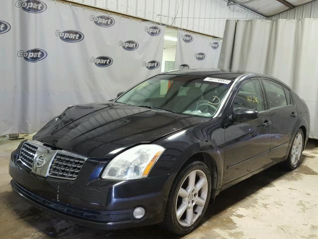 1N4BA41E96C817245 - 2006 NISSAN MAXIMA SE BLACK photo 2