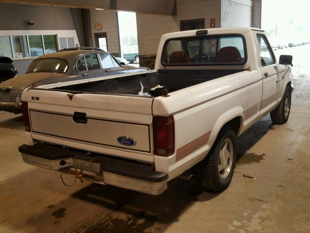 1FTCR10AXNTA84433 - 1992 FORD RANGER WHITE photo 4